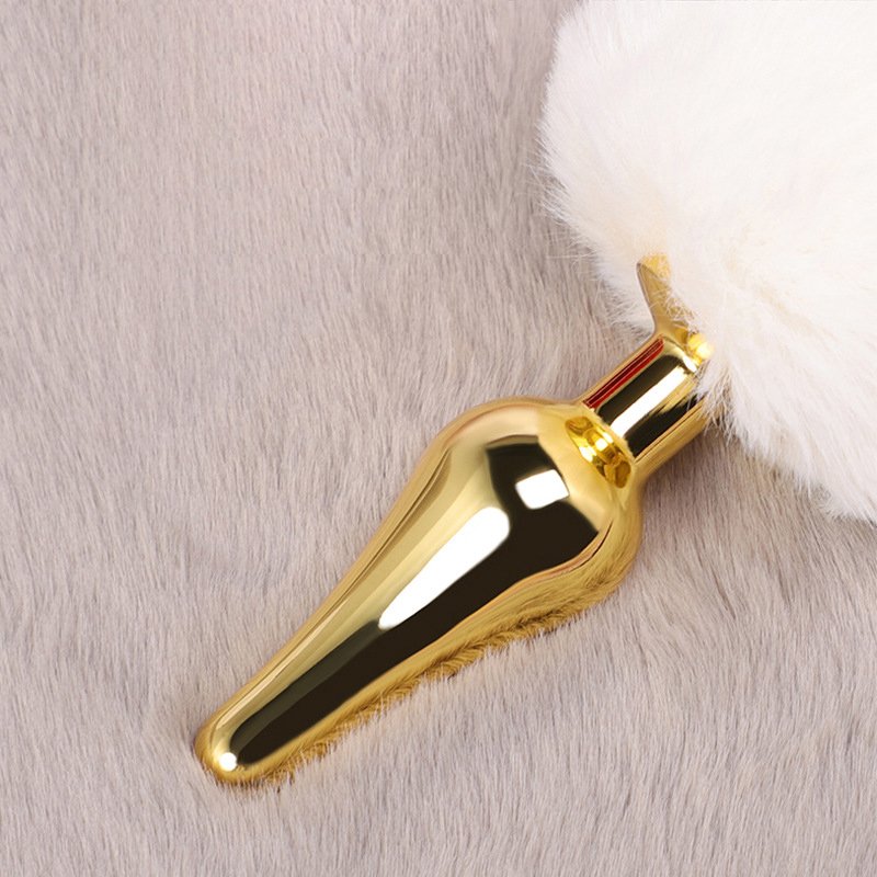 Fox ear headdress + insertable metal butt plug 2