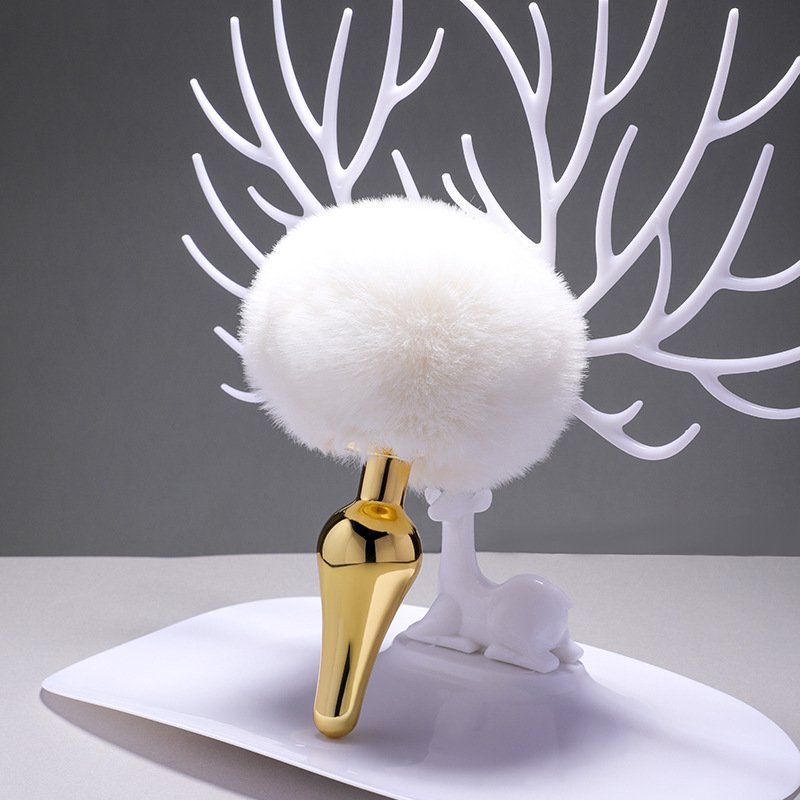 Fox ear headdress + insertable metal butt plug 3