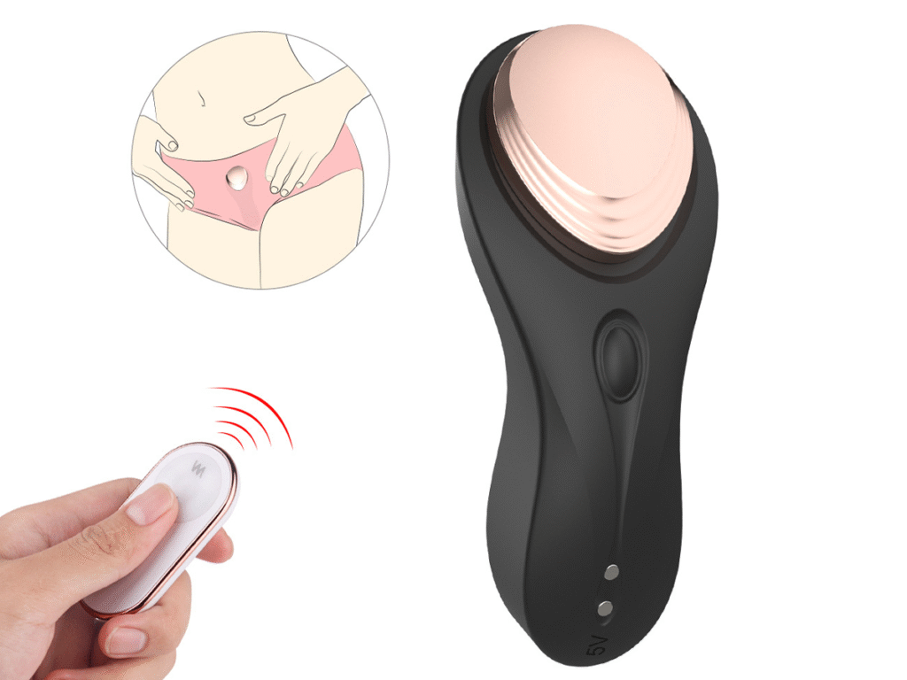 Couples' outdoor small wearable vibrator Couples outdoor small wearable vibrator Why are female sex toys more popular