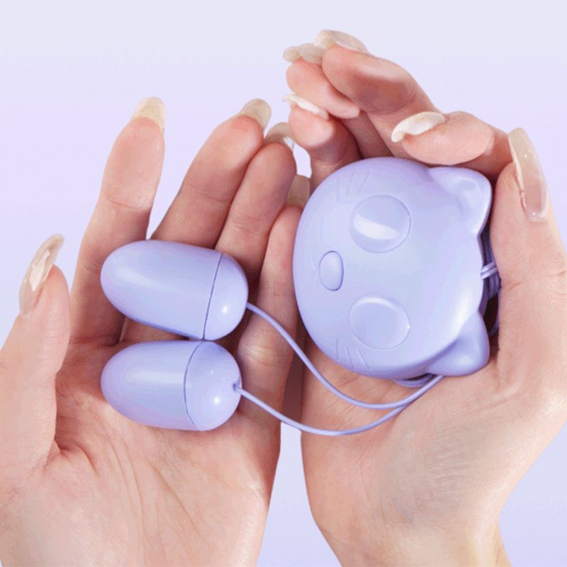 Insertable Double Egg Vibrator for Women Anus G spot 2 Vibrating Egg